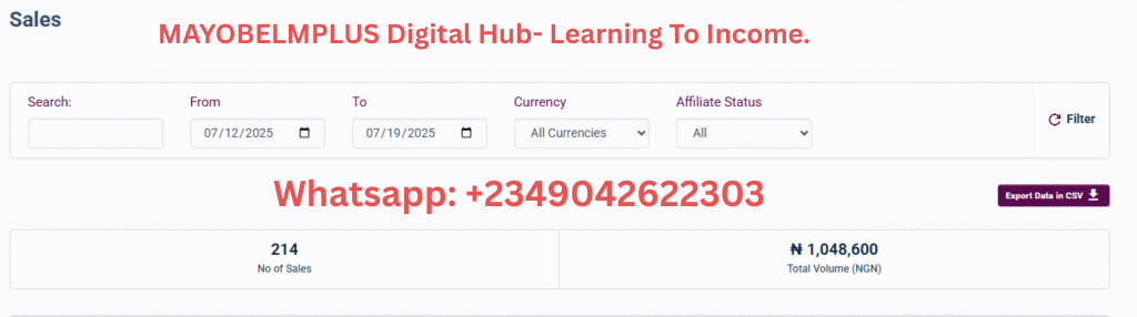 Facebook Dashboard Example